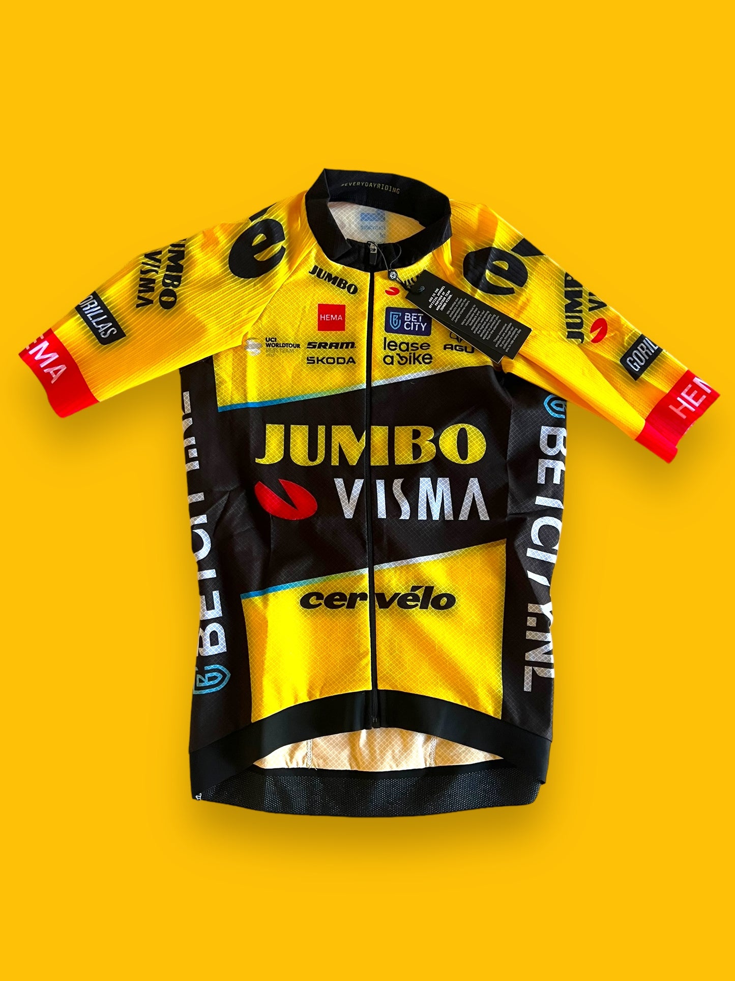 Woven Jersey Short Sleeve | Agu | Jumbo Visma | Pro Cycling Kit