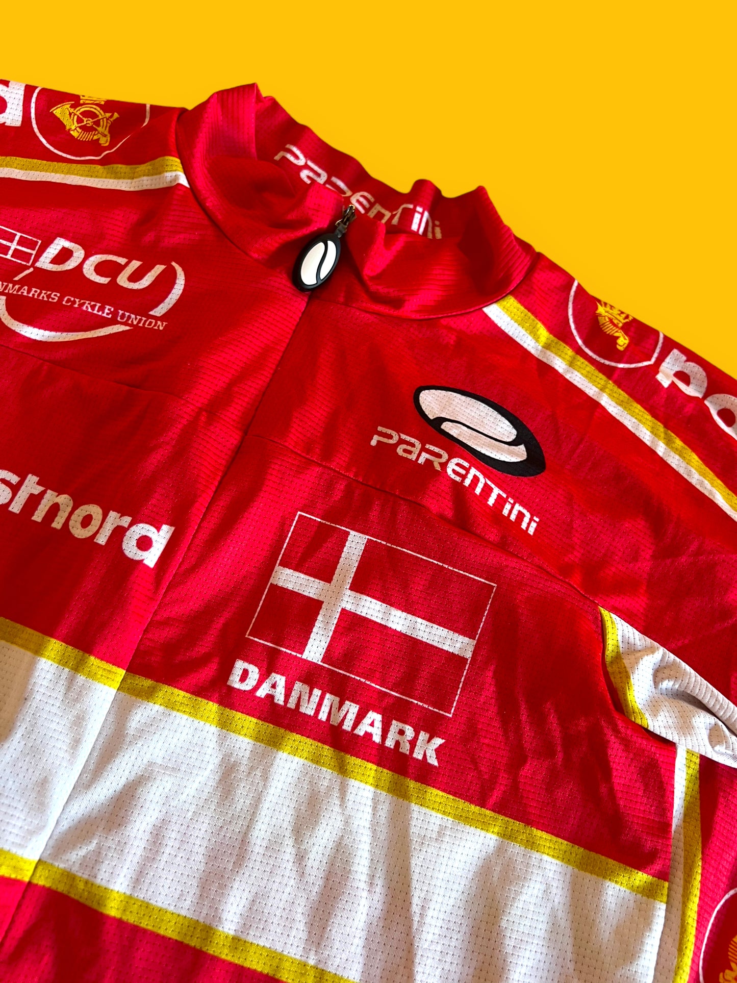 Cycling Kit Bundle - Jersey, Arm & Leg Warmers | Parentini | Danish / Denmark National Team | Pro Cycling Kit