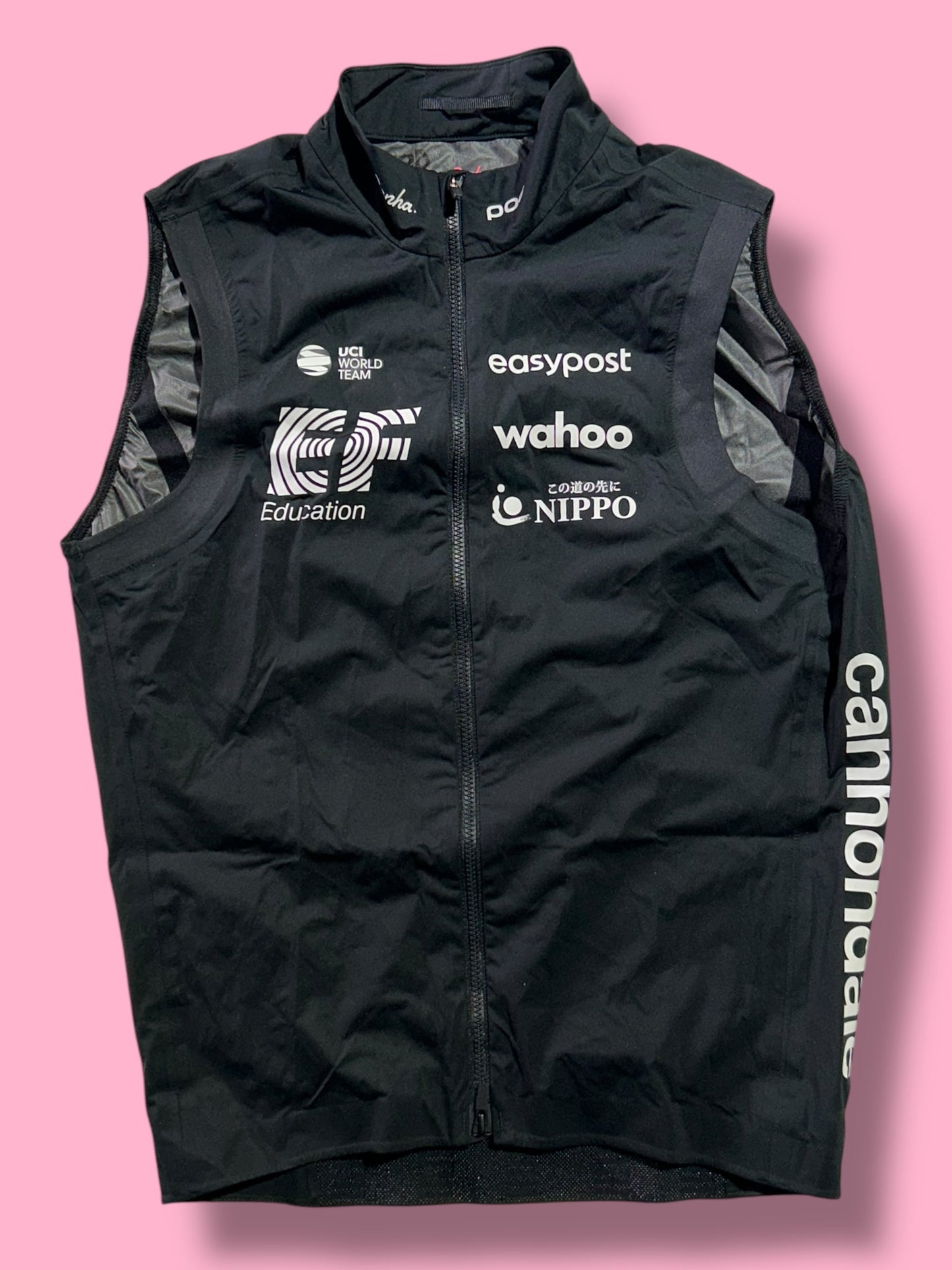 Gilet Vest Lightweight Rain Waterproof Packable | Rapha Pro Team |  EF Education First  | Pro Cycling Kit