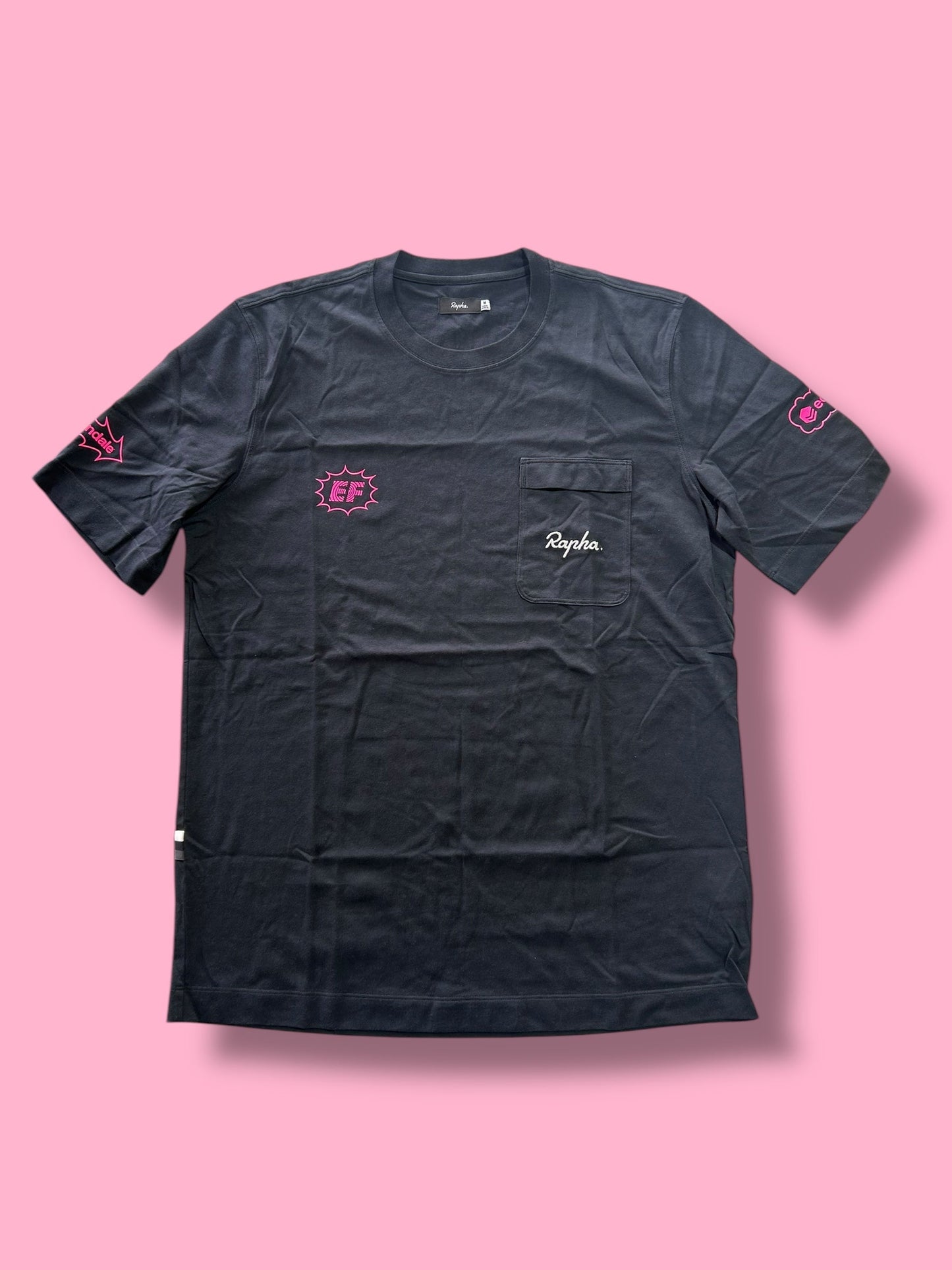 Pocket Logo T-Shirt Official Team Mens Casual Wear | Rapha Pro Team |  EF Education First  | Pro Cycling Kit