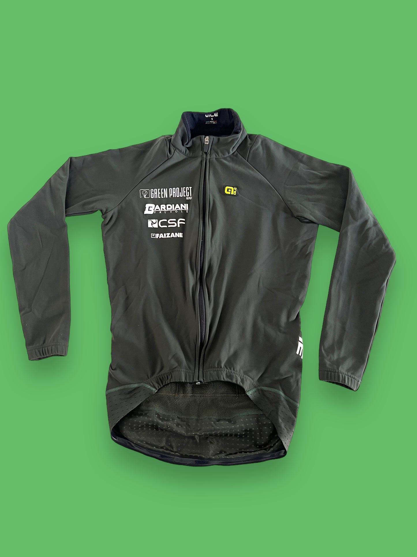 Long Sleeve Gabba Jacket | Ale | Bardiani Green Project Pro Team | Pro Cycling Kit