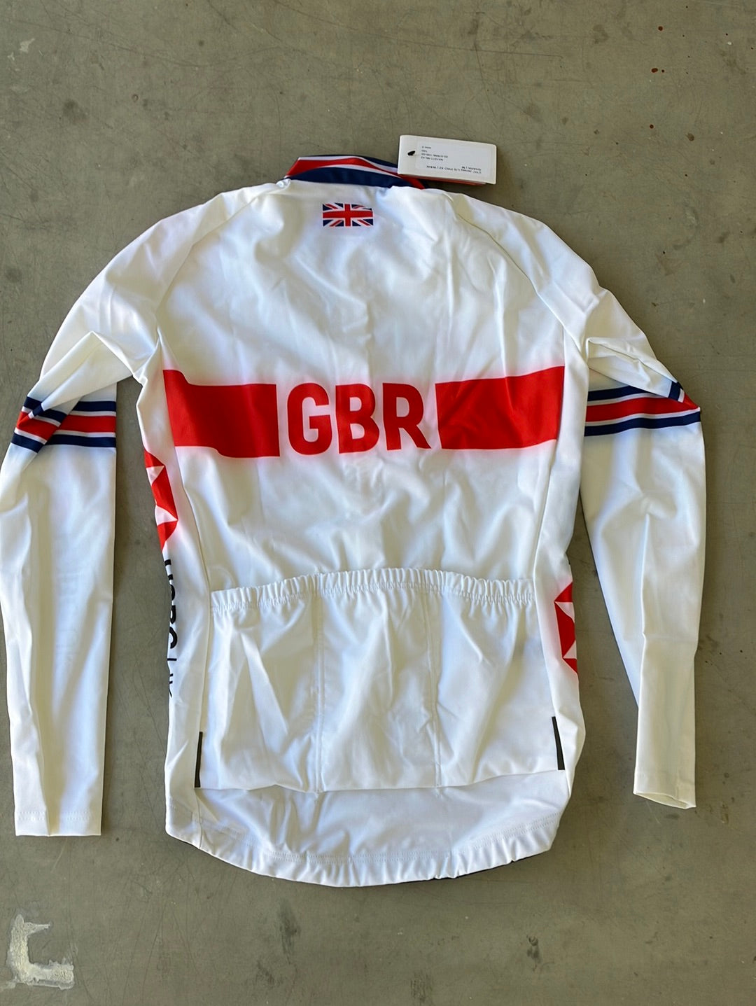 Long Sleeve Jersey Gabba Winter Cycling | Kalas | Team GB Great Britain - British Cycling GBR | Pro Kit