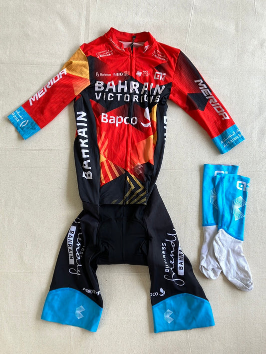 Aero Suit | Ale | Team Bahrain Victorious | Pro Cycling Kit