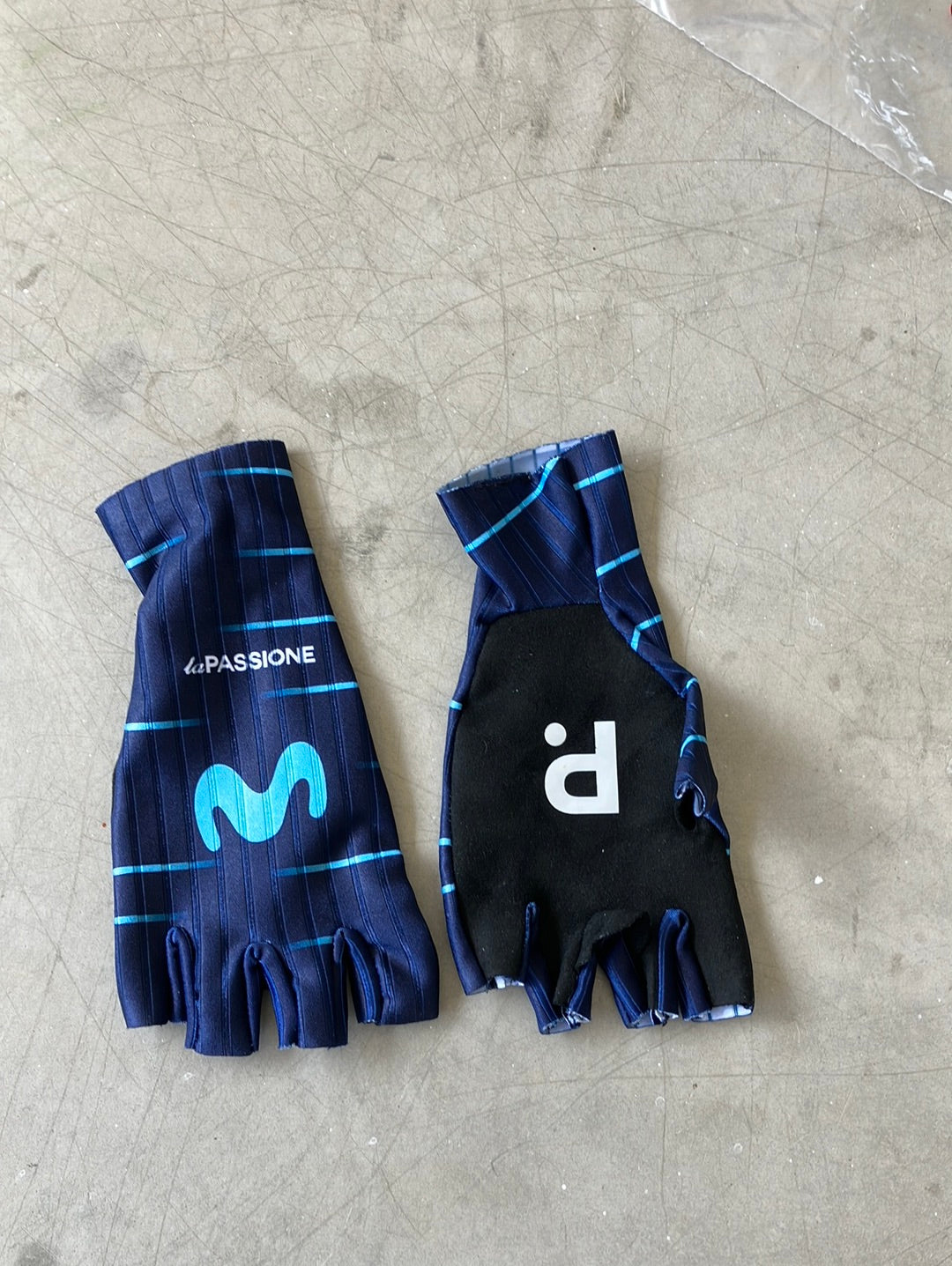 Cycling Aero Gloves / Mitts | Gobik | Blue | Movistar | Pro Kit