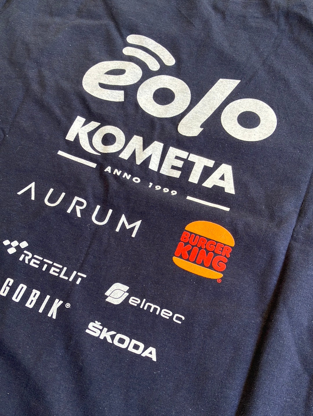 Eolo Kometa | Clique Casual T-Shirt | Navy | Pro-Issued Casual Kit