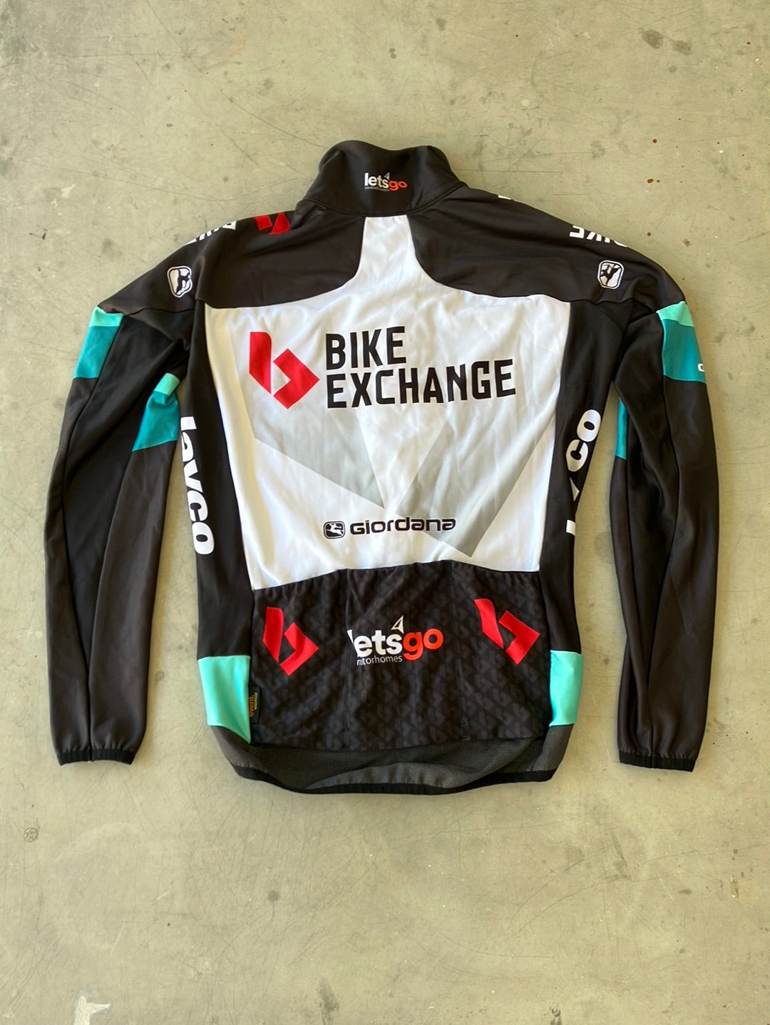 Long Sleeve Jacket FRC-Pro Gabba Thermal Winter| Giordana | Bianchi Bike Exchange | Pro Cycling Kit