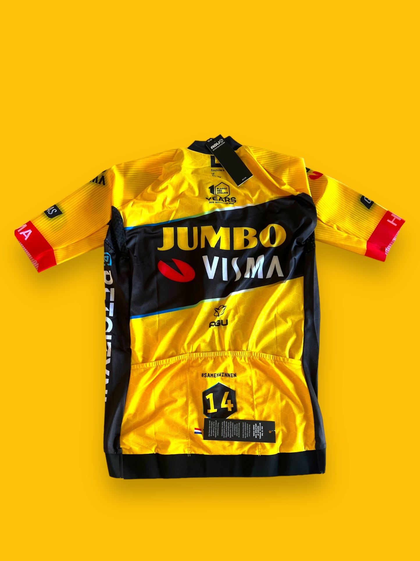 Aero Jersey Short Sleeve | Agu | Jumbo Visma | Pro Cycling Kit