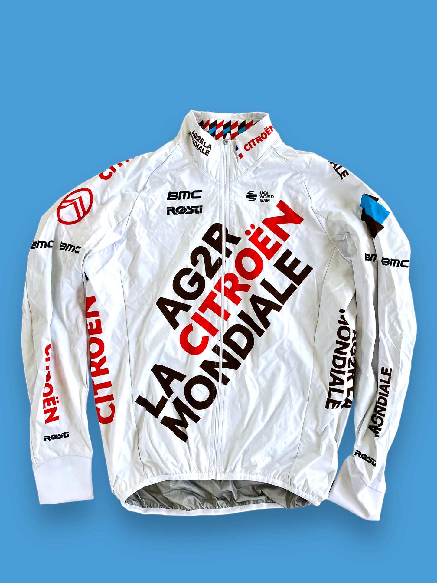 Rain Jacket / Rain Cape | Rosti | AG2R Citroen | Pro Cycling Kit