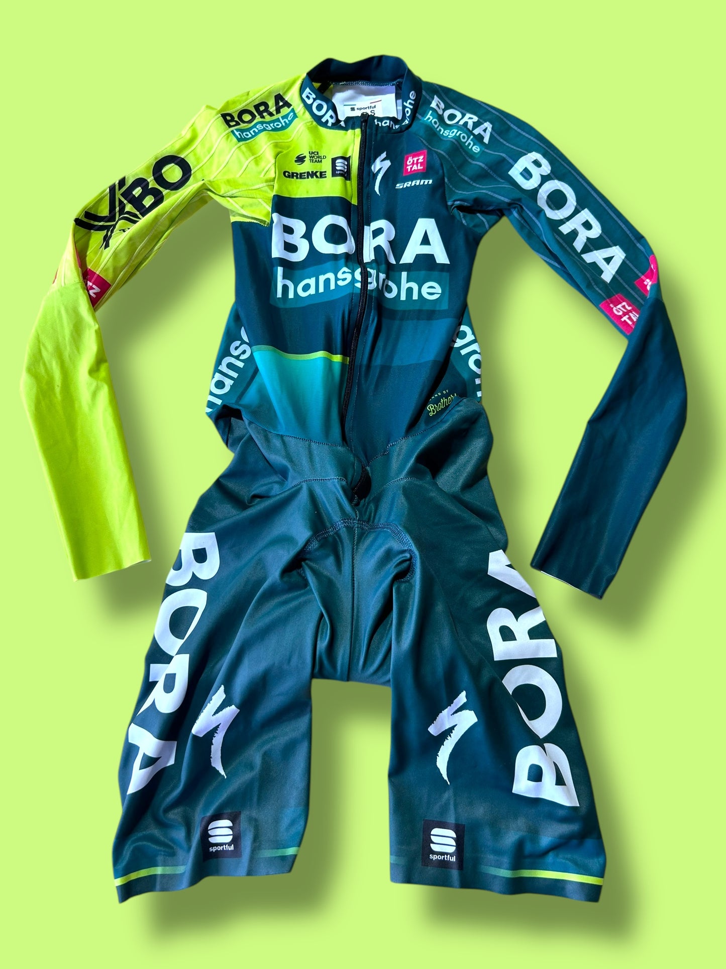 TT Time Trial Suit Habenero Exclusive Team Issued| Sportful | Bora Hansgrohe| Pro Cycling Kit