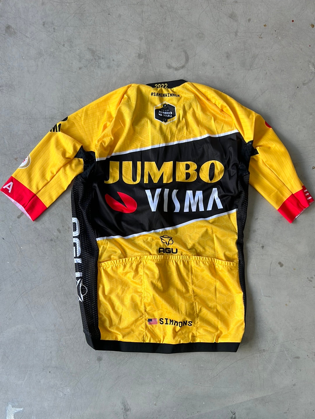 Summer Lightweight Jersey | Agu | Jumbo Visma | Pro-Issued Cycling Kit