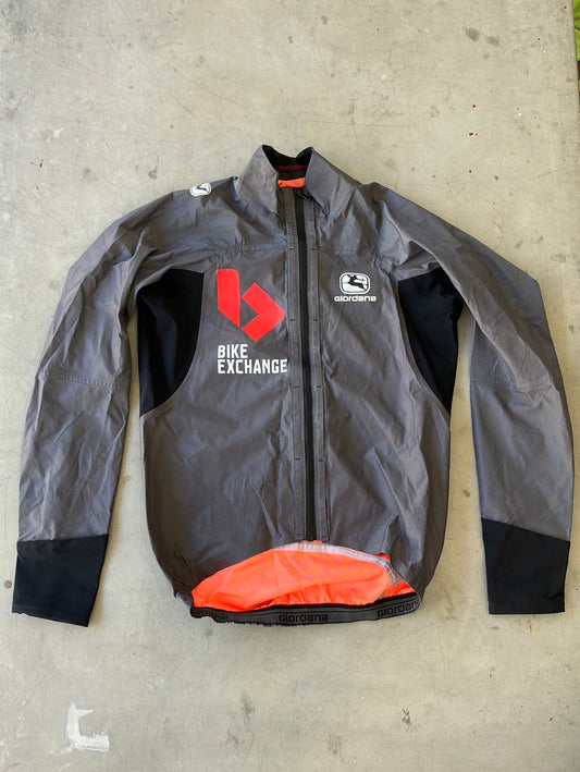 Long Sleeve Rain Jacket Monsoon Winter| Giordana | Bianchi Bike Exchange | Pro Cycling Kit