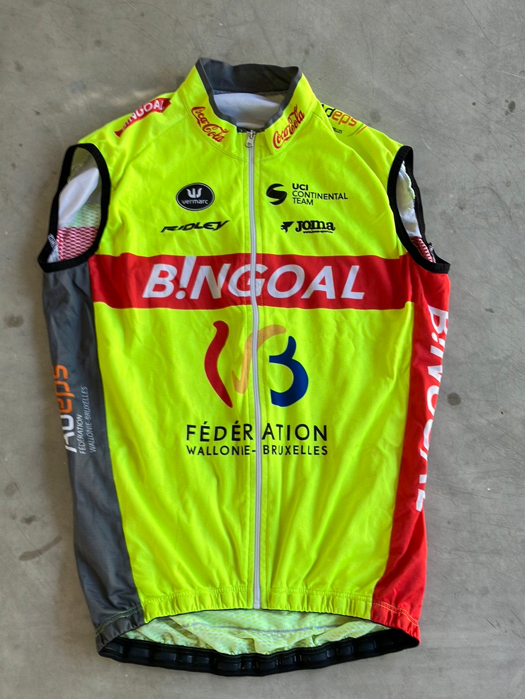 Wind Vest Light Gilet | Vermarc | Bingoals | Pro Cycling Kit