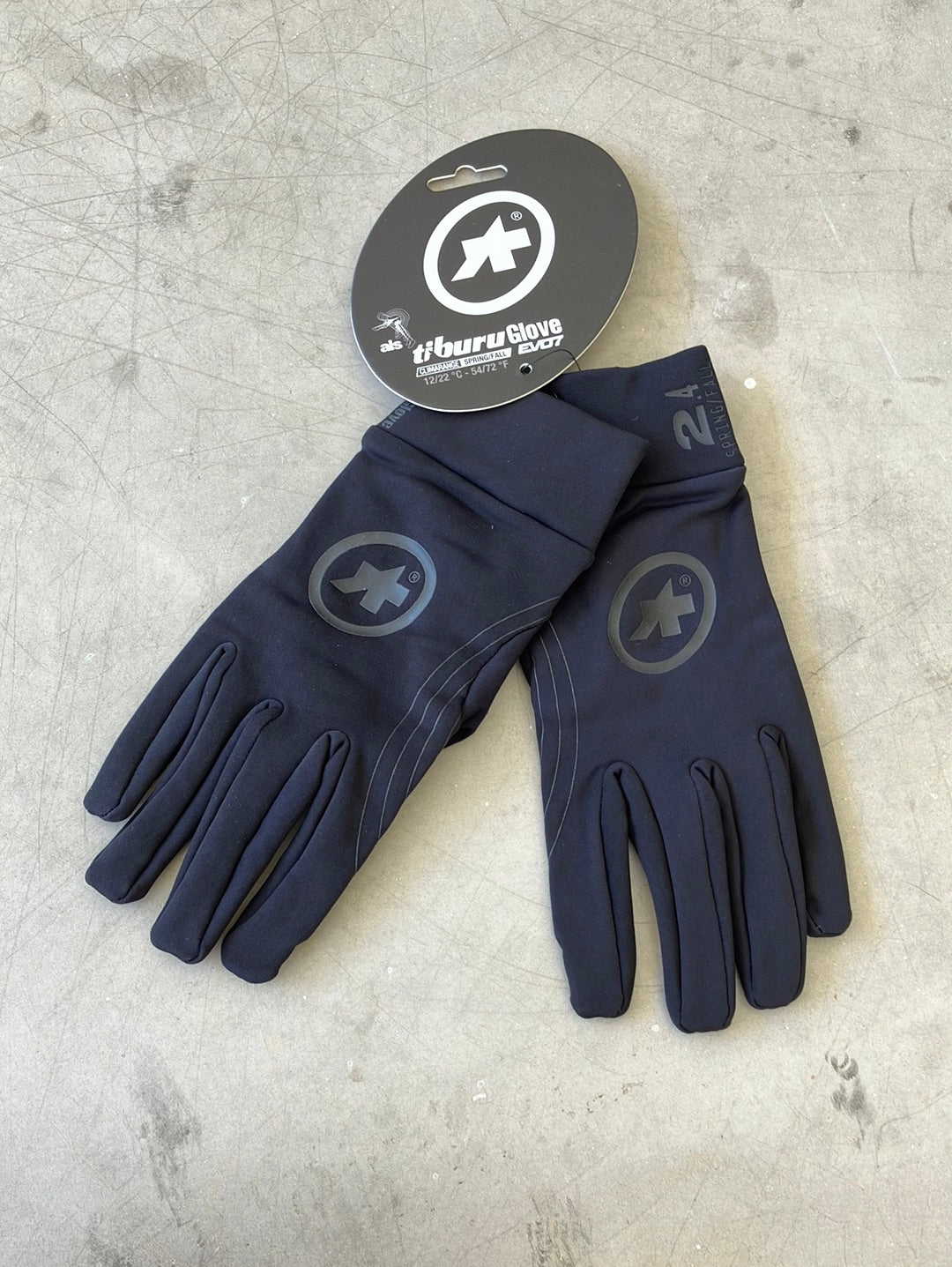 Long Finger Gloves Winter Tiburu |Assos | BMC Tag Heuer |Pro Cycling Kit