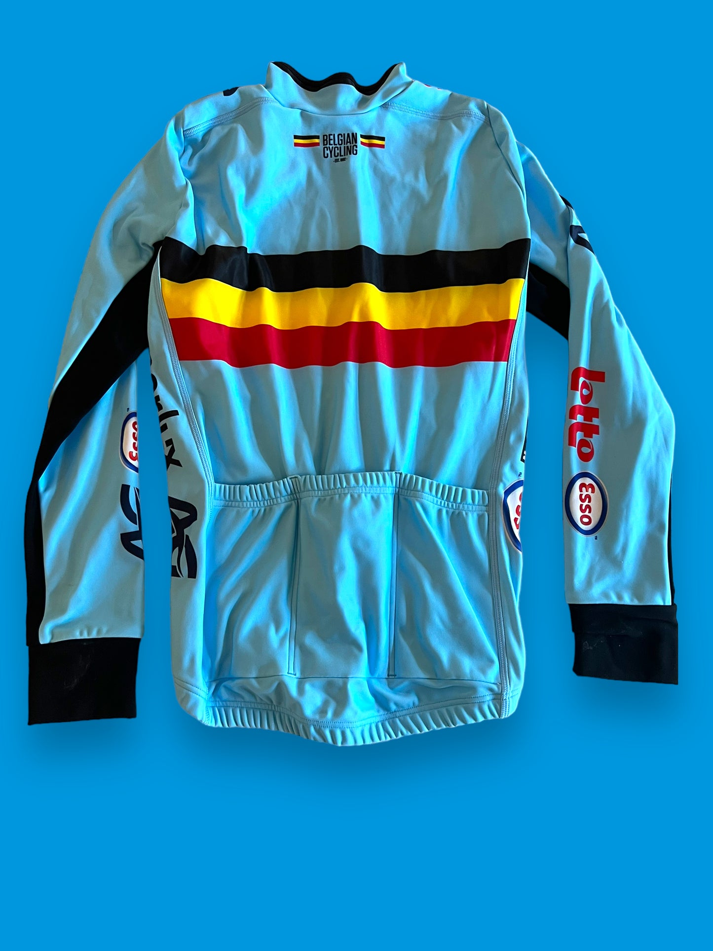 Winter Jersey Long Sleeve Thermal | Bioracer | Belgian National Team | Pro Cycling Kit