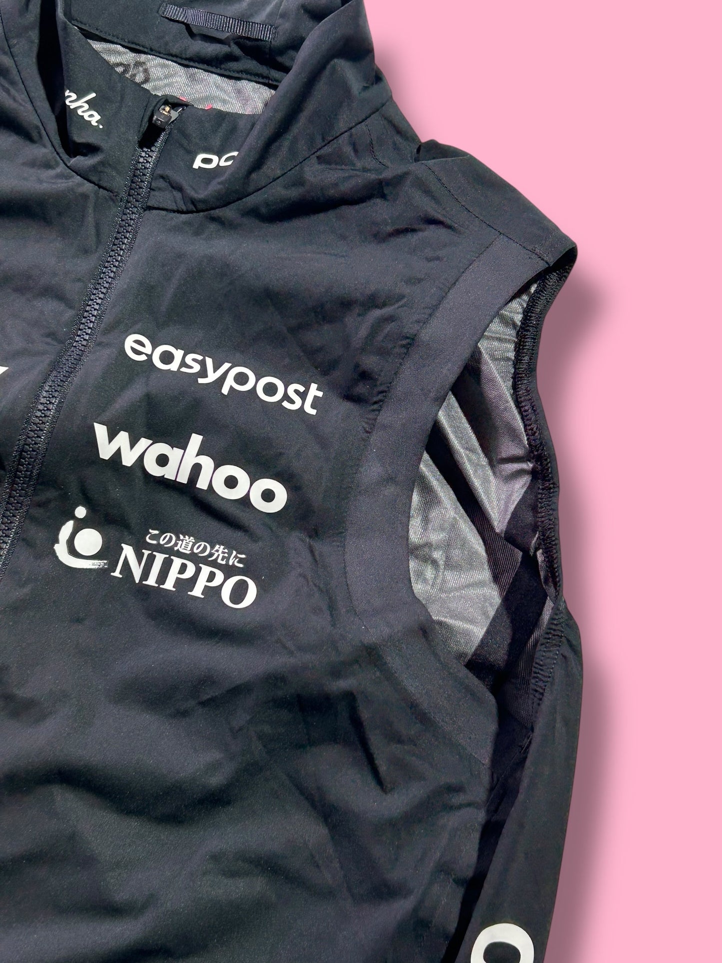 Gilet Vest Lightweight Rain Waterproof Packable | Rapha Pro Team |  EF Education First  | Pro Cycling Kit