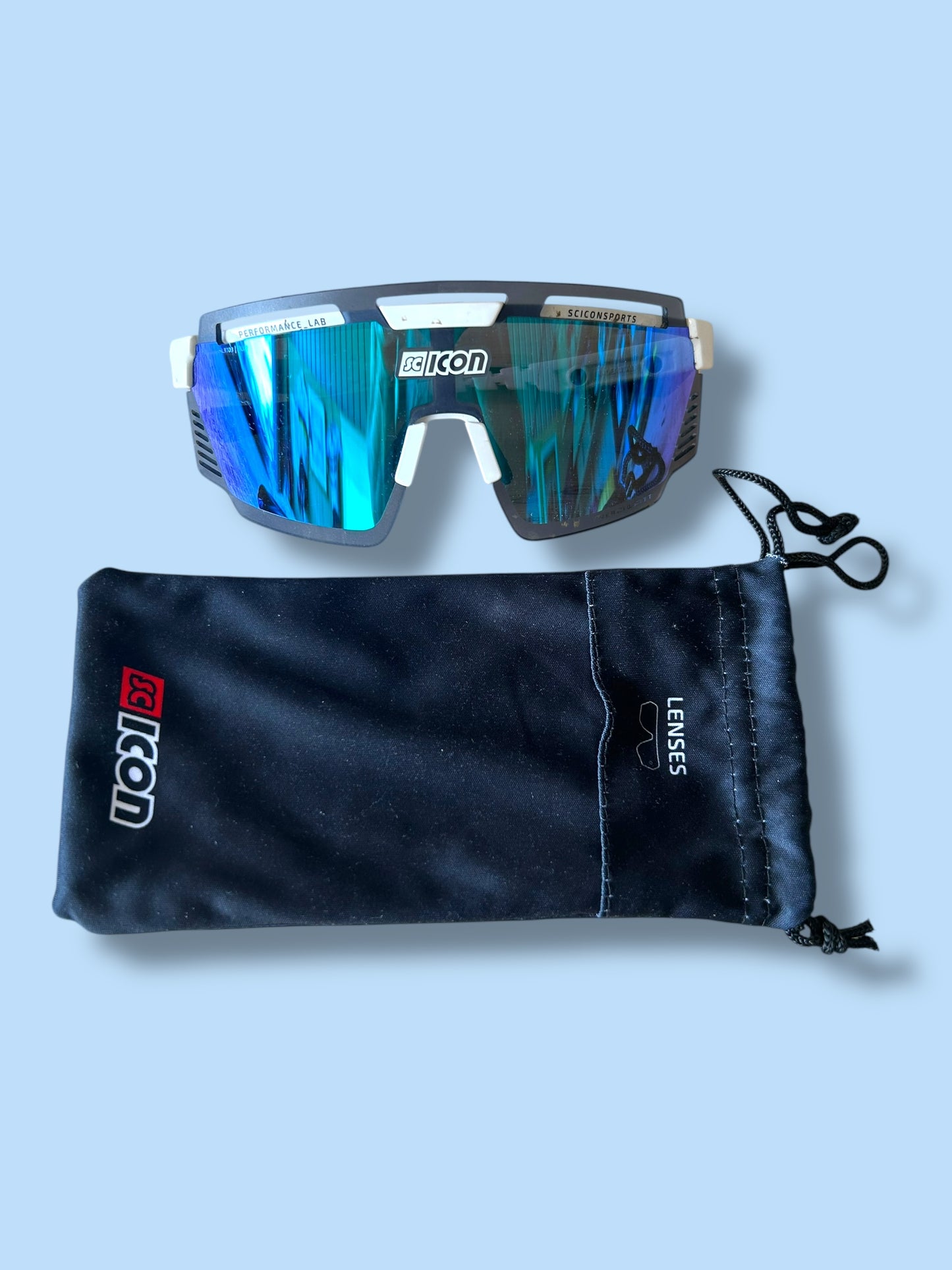 Sunglasses Aerowatt Road Racing Triathlon TT Rider Issued| Scicon |  Jayco Alula| Pro Cycling Kit