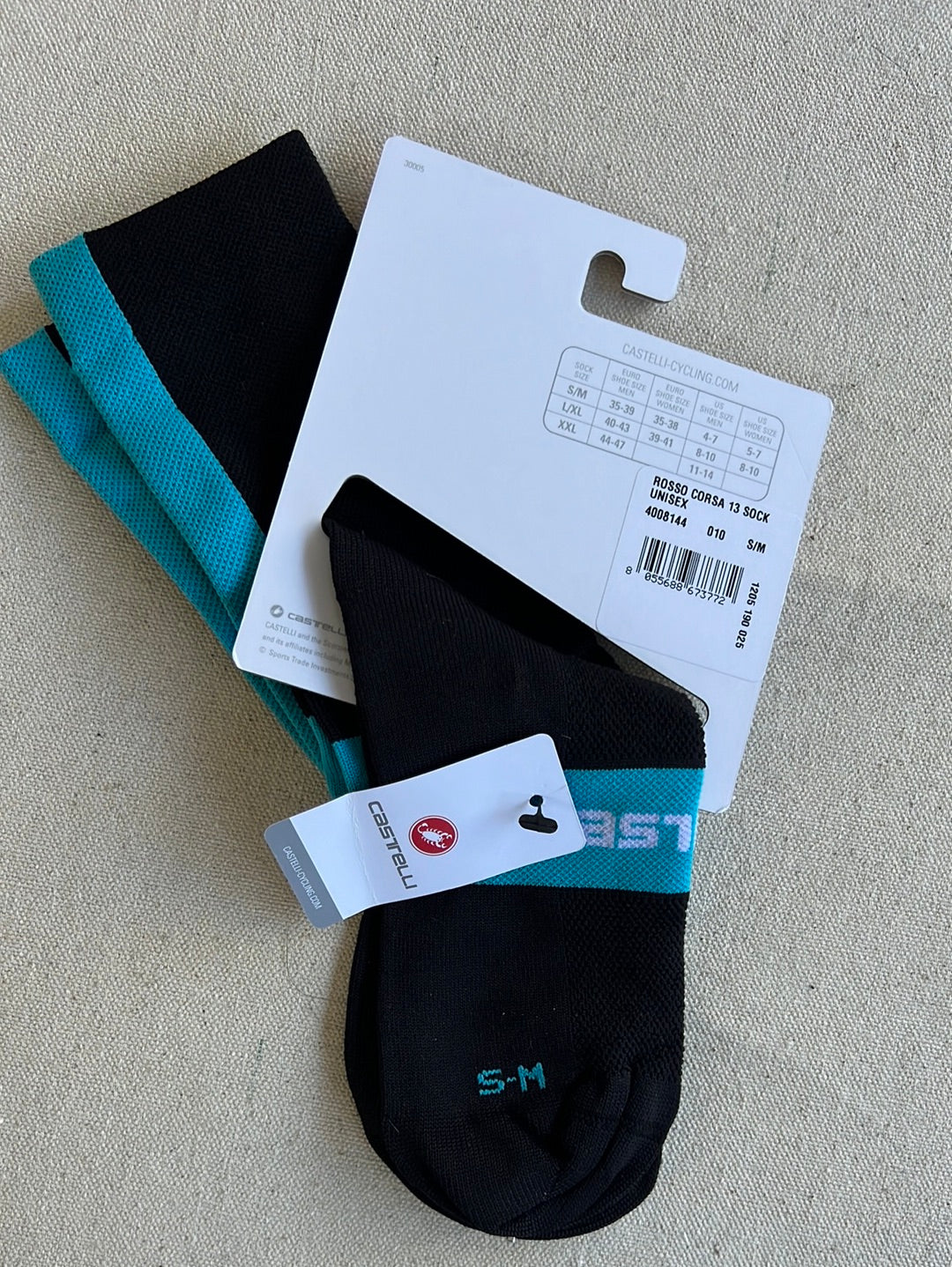 Race Socks Rosso Corsa | Castelli | Team Sky | Pro Cycling Kit