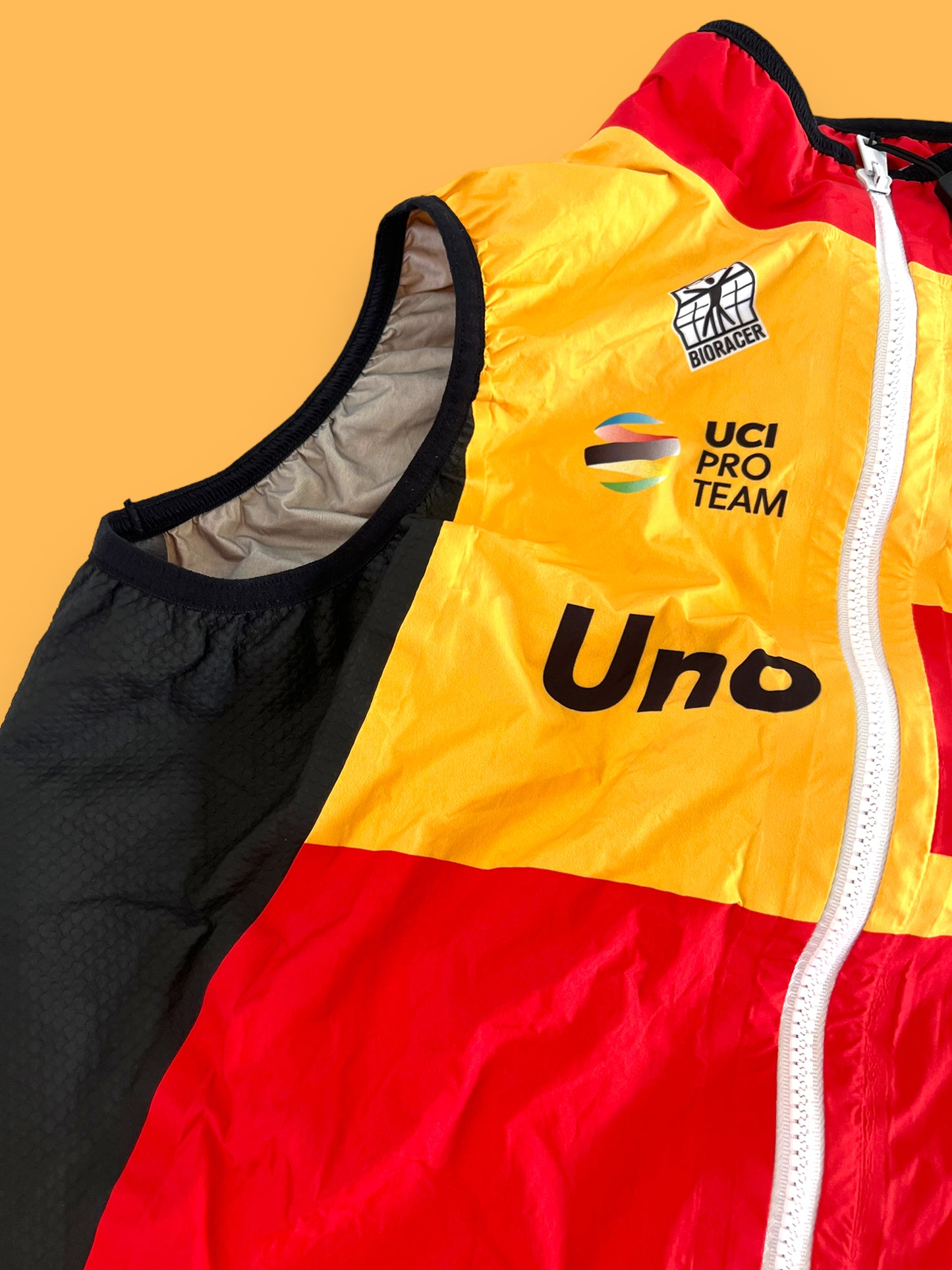 Rain Vest / Gilet Waterproof | Bioracer | Uno-X Pro Team | Pro Cycling Kit