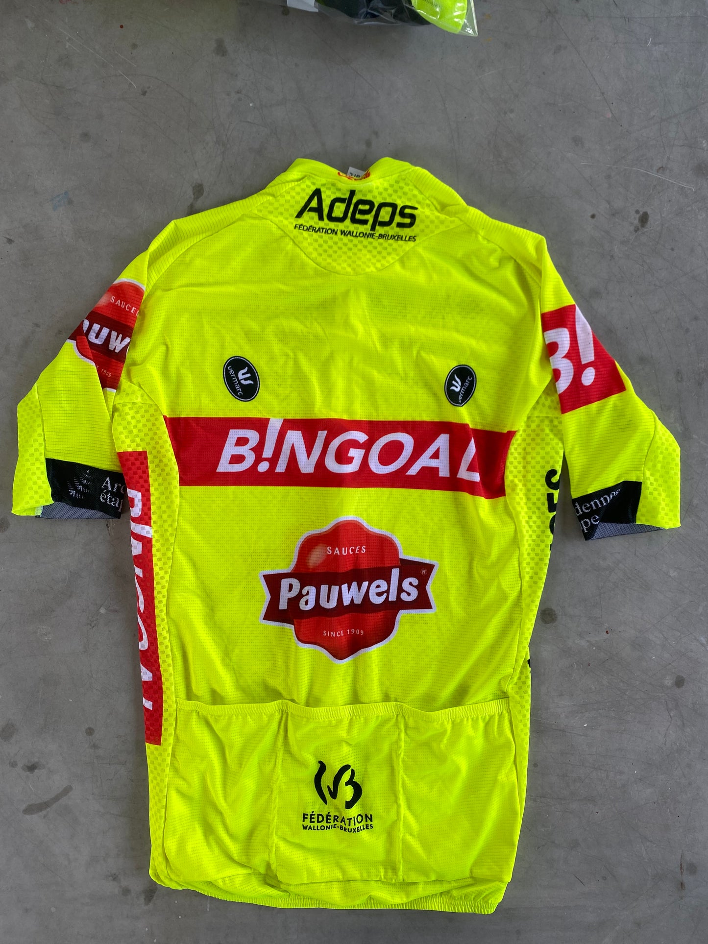 Bingoal | Vermarc Bundle - Jersey, Bibs, Thermal Gilet, etc | S | Rider-Issued Pro Team Kit