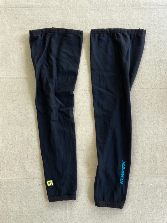 Leg Warmers Thermal Winter Zips  | Ale | Team Bahrain Victorious | Pro Cycling Kit