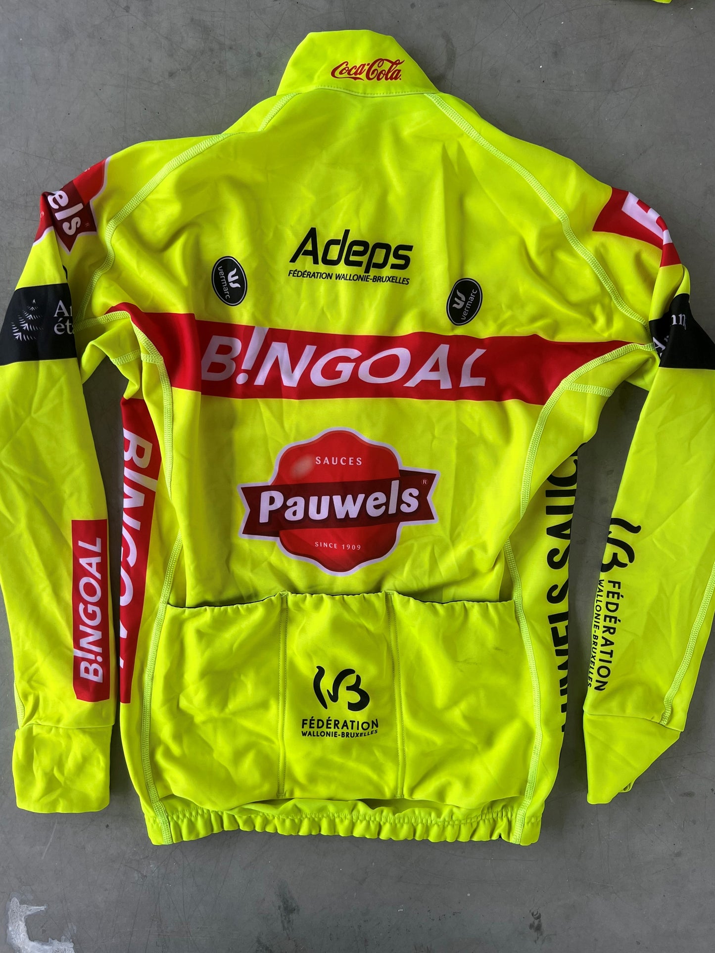 Bingoal | Vermarc Bundle - Jacket, Thermal Bibs, Socks, etc | S | Rider-Issued Pro Team Kit