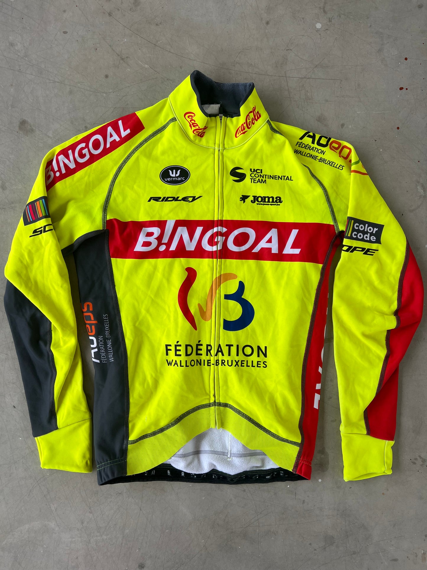 Bingoal | Vermarc Winter Bundle - Deep Winter Jacket, Bibs, Thermal Gilet, Socks, etc | S | Rider-Issued Pro Team Kit