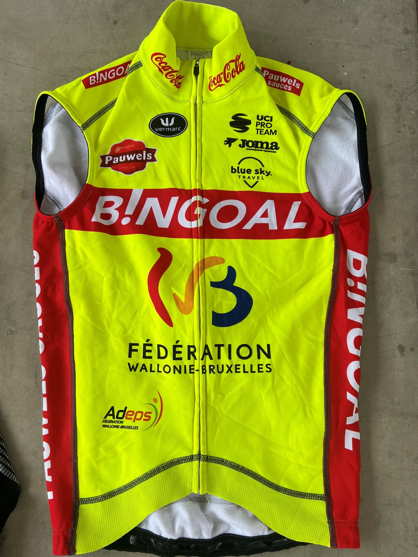 Bingoal | Vermarc Winter Bundle - Deep Winter Jacket, Bibs, Thermal Gilet, Socks, etc | S | Rider-Issued Pro Team Kit