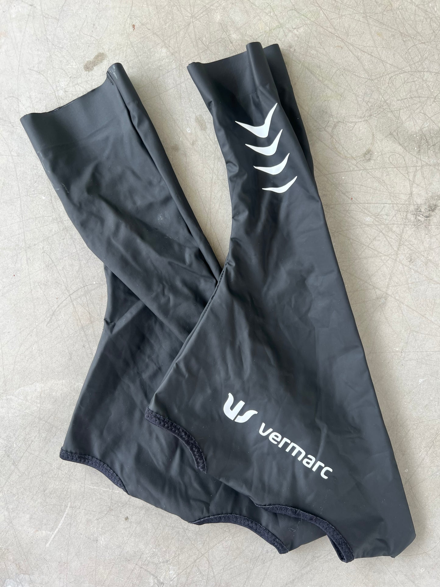 Bingoal | Vermarc Light Rain Overshoes | Black | S | Rider-Issued Pro Team Kit