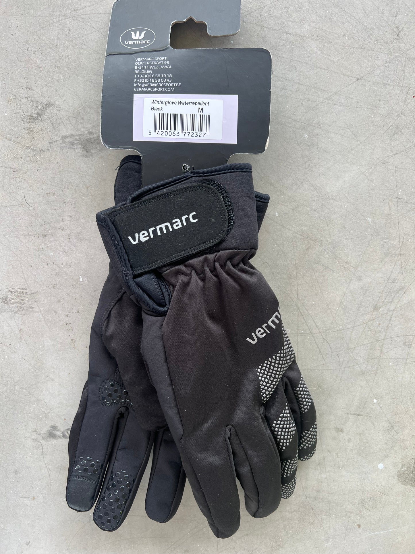 Bingoal | Vermarc Deep Winter Gloves | Black | M | Rider-Issued Pro Team Kit