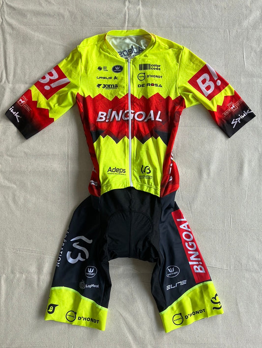 Short Sleeve Road Suit | Vermarc | Bingoal WB Pro Team | Pro Cycling Kit