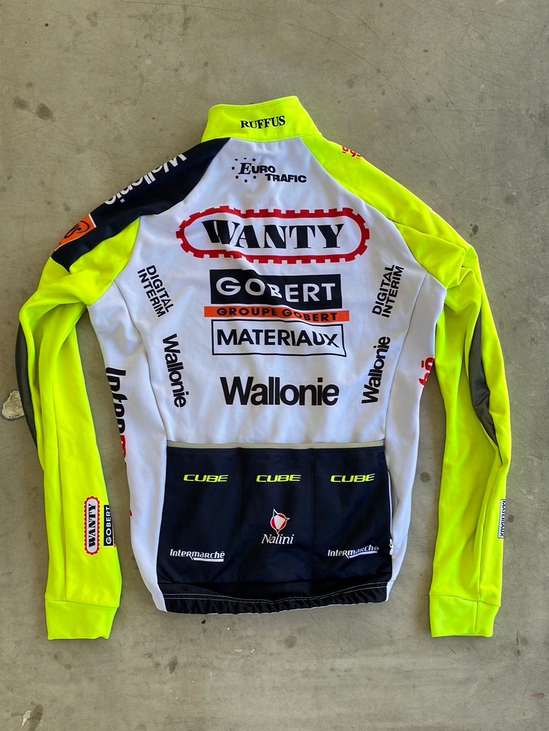 Winter Jacket Thermal Windproof | Nalini | Intermarche Wanty | Pro-Issued Cycling Kit