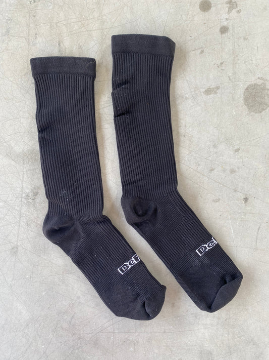 Bingoal | DeFeet Race Socks | Black | L | Rider-Issued Pro Team Kit