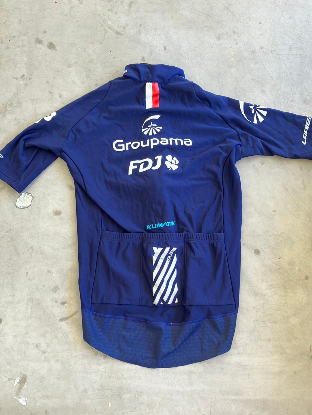 Short Sleeve Gabba Jersey / Thermal Winter Cycling Jacket | Ale | Groupama Française des Jeux FDJ | Pro Cycling Kit