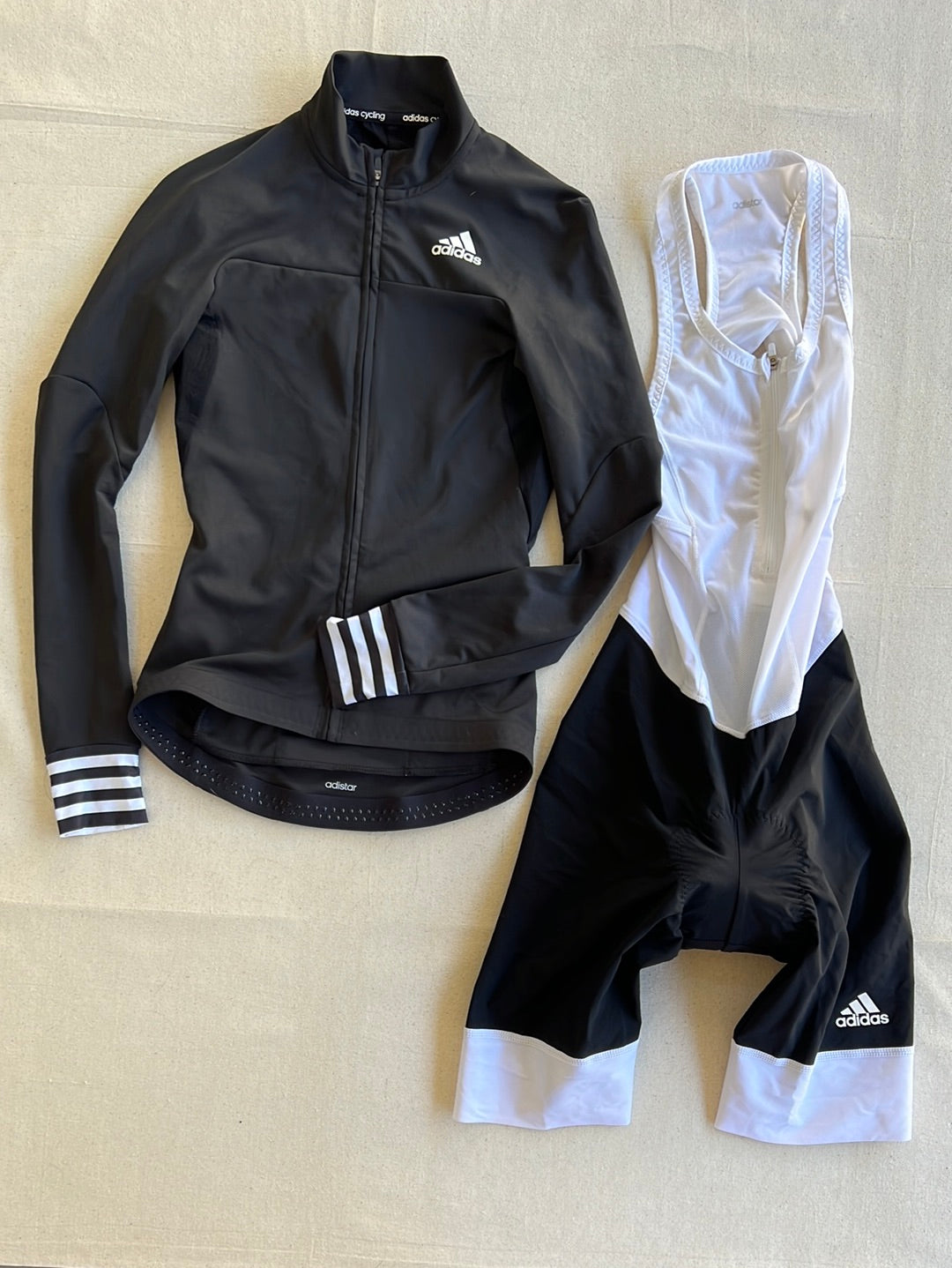 Women's Cycling Kit Bundle - Long Sleeve Jersey & Bib Shorts | Adidas Cycling | Pro Cycling Kit