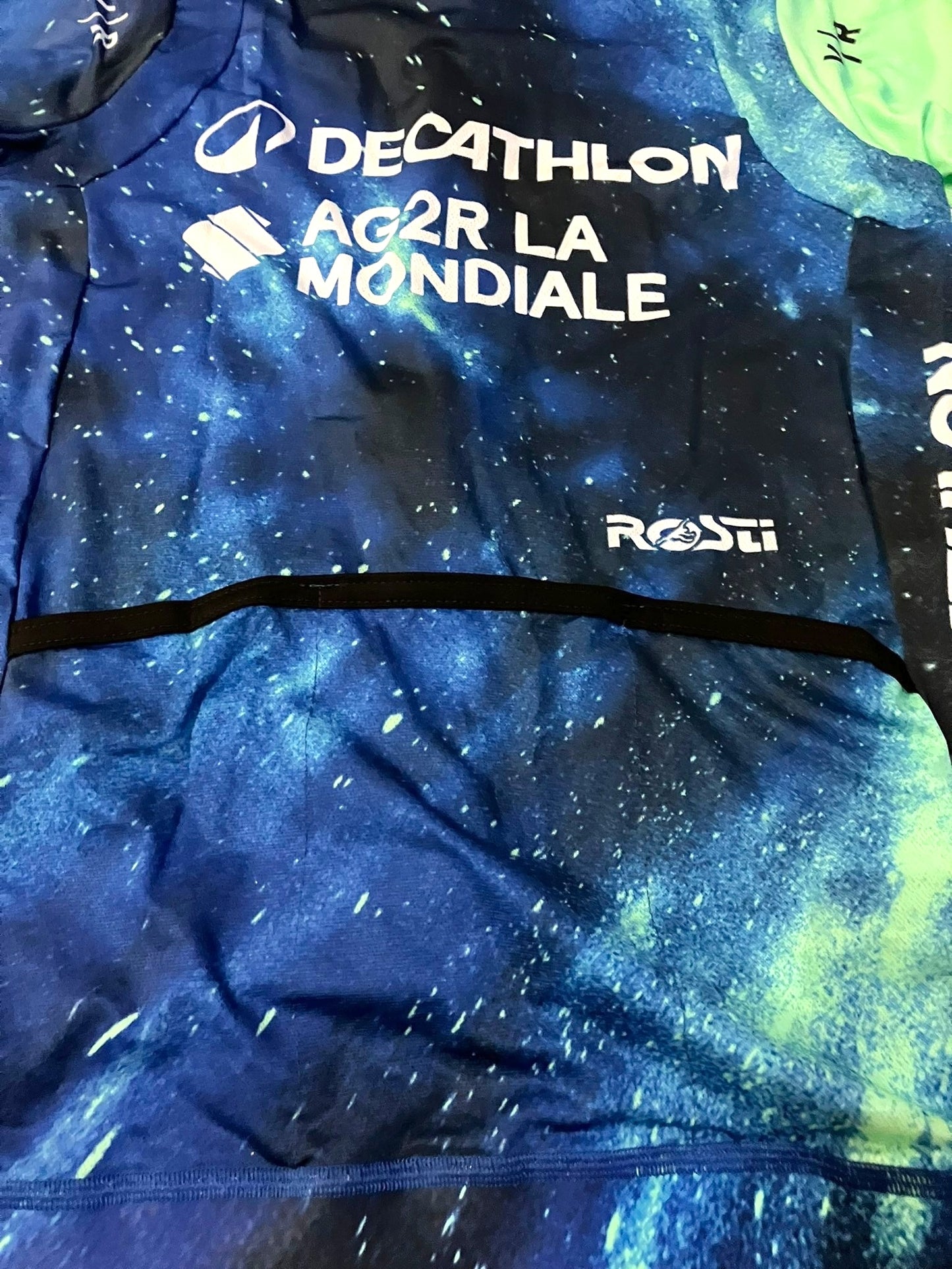 Jersey Midweight WARBASSE USA Thermal Short Sleeve Racing Maillot  Felpata  | Decathlon AG2R La Mondiale  | Rosti | Pro Cycling Kit