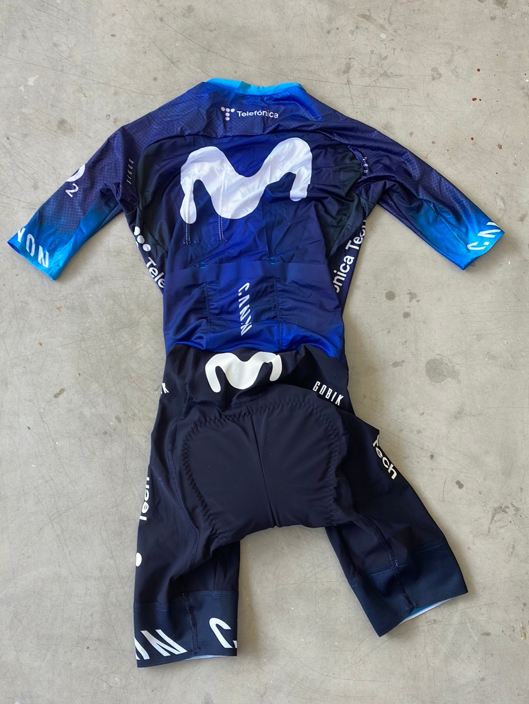 Short Sleeve Aero Road Suit | Gobik | Blue | Movistar | Pro Kit