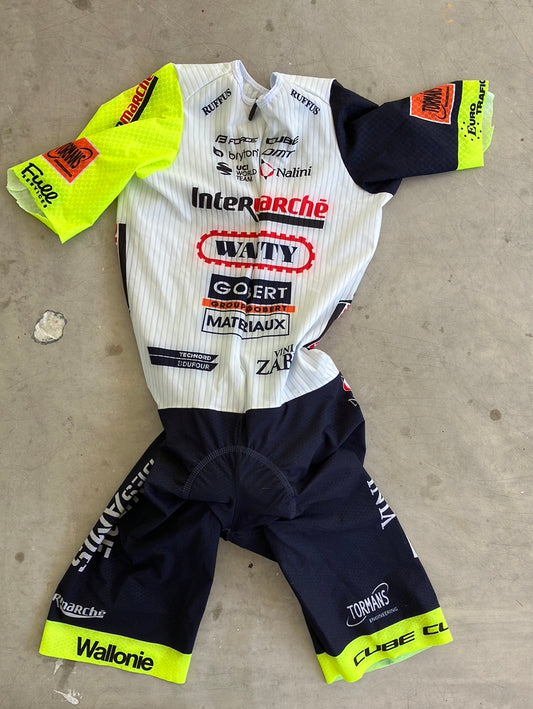 Intermarche | Nalini - TT Suit (clearance) | M | Pro-Issued Team Kit