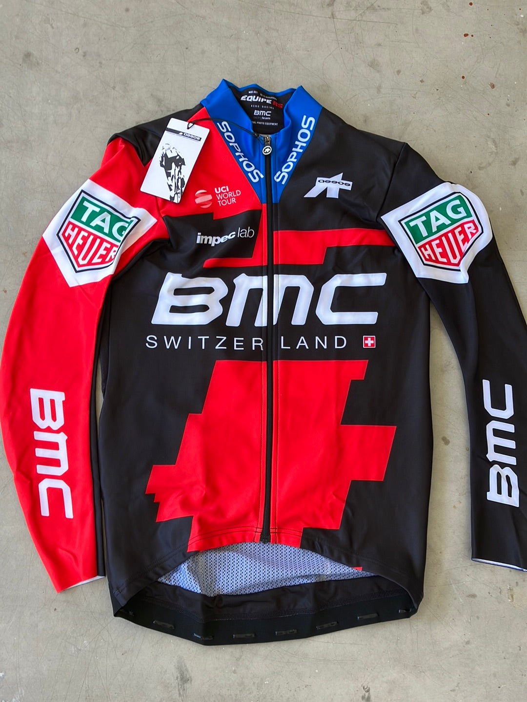 Thermal Jersey Long Sleeve Winter |Assos | BMC Tag Heuer |Pro Cycling Kit