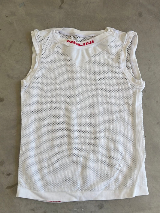 Cofidis | Nalini Sleeveless Base Layer | White | Pro-Issued Pro Team Kit