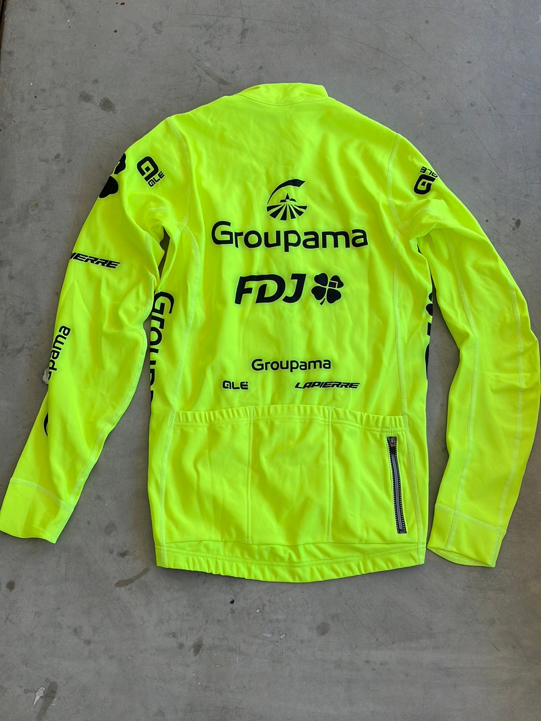 Long Sleeve Thermal Jersey | Ale | Groupama Française des Jeux FDJ | Pro Team Cycling Kit