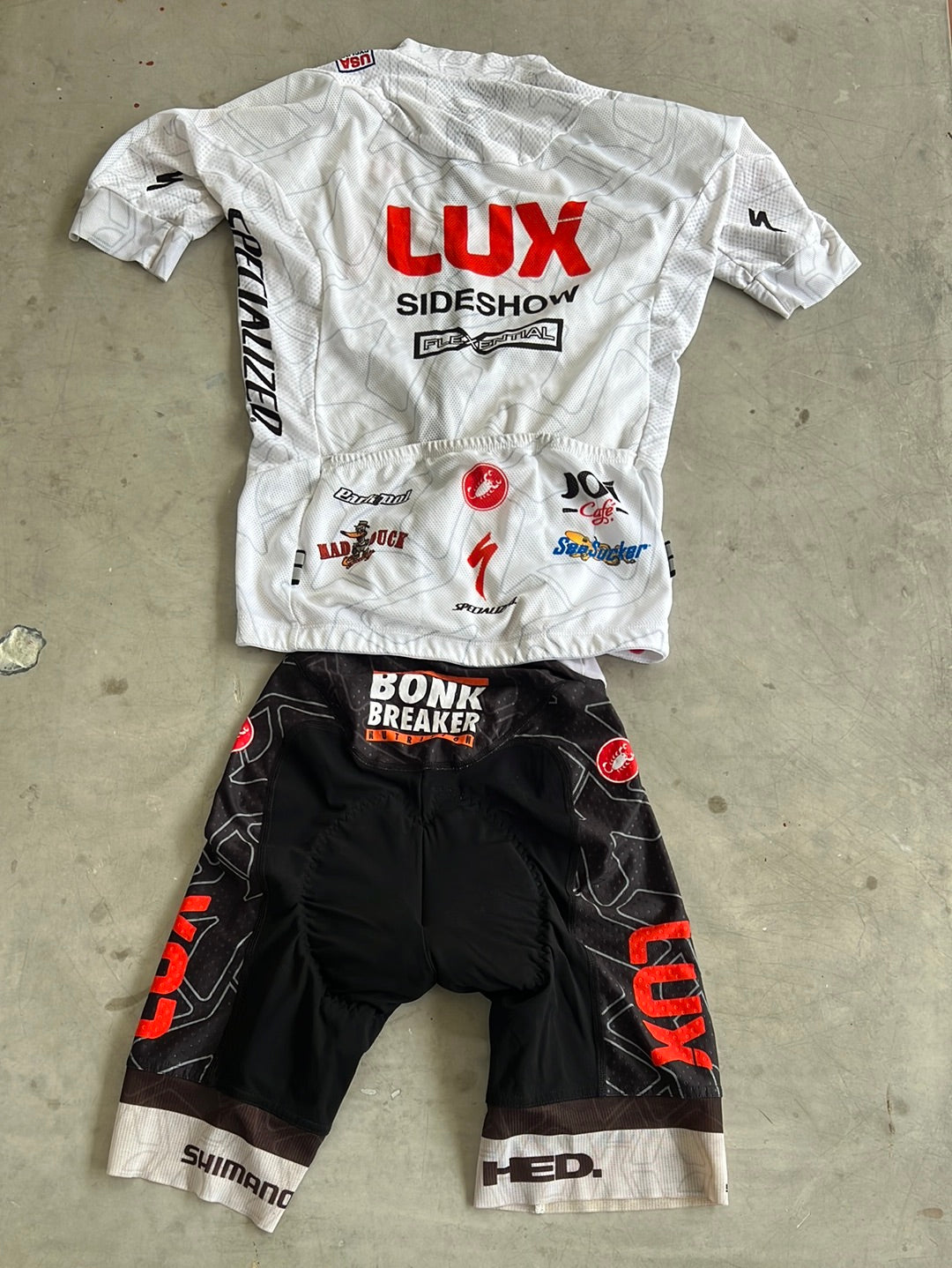 Cycling Kit Bundle - Jersey & Bib Shorts | Castelli | Lux Specialized | Pro-Issued Pro Team Kit