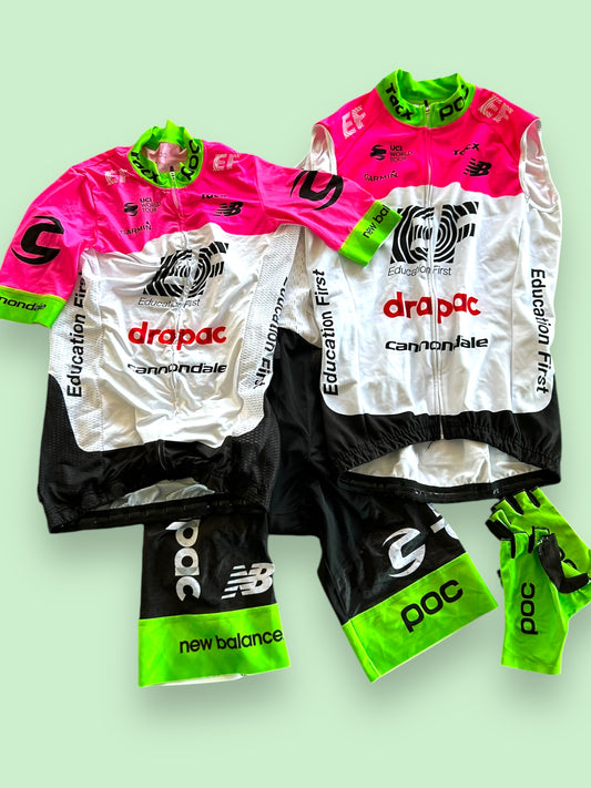 Jersey, Thermal Vest & Bib Shorts Bundle | POC | EF Education First-Drapac-Cannondale | Pro Team Cycling Kit