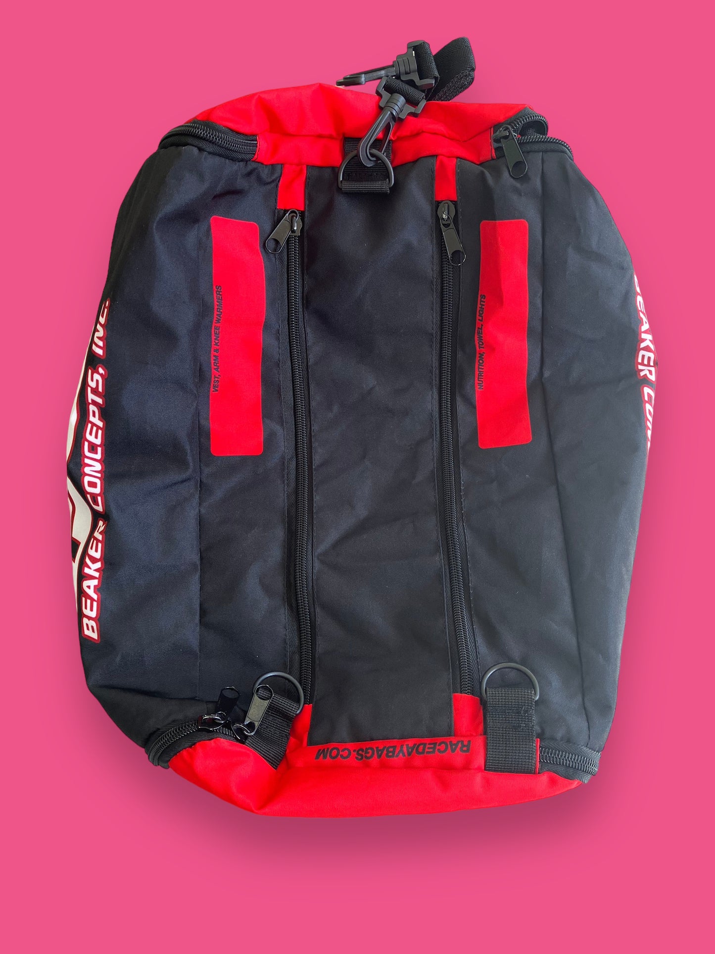 BC | Rain Bag | Red & Black | Rider-Issued Pro Team Kit