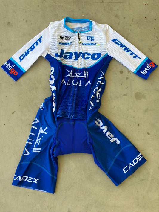 Race Aero suit / Skinsuit | Ale | Jayco Alula Men's | Pro-Issued Cycling Kit