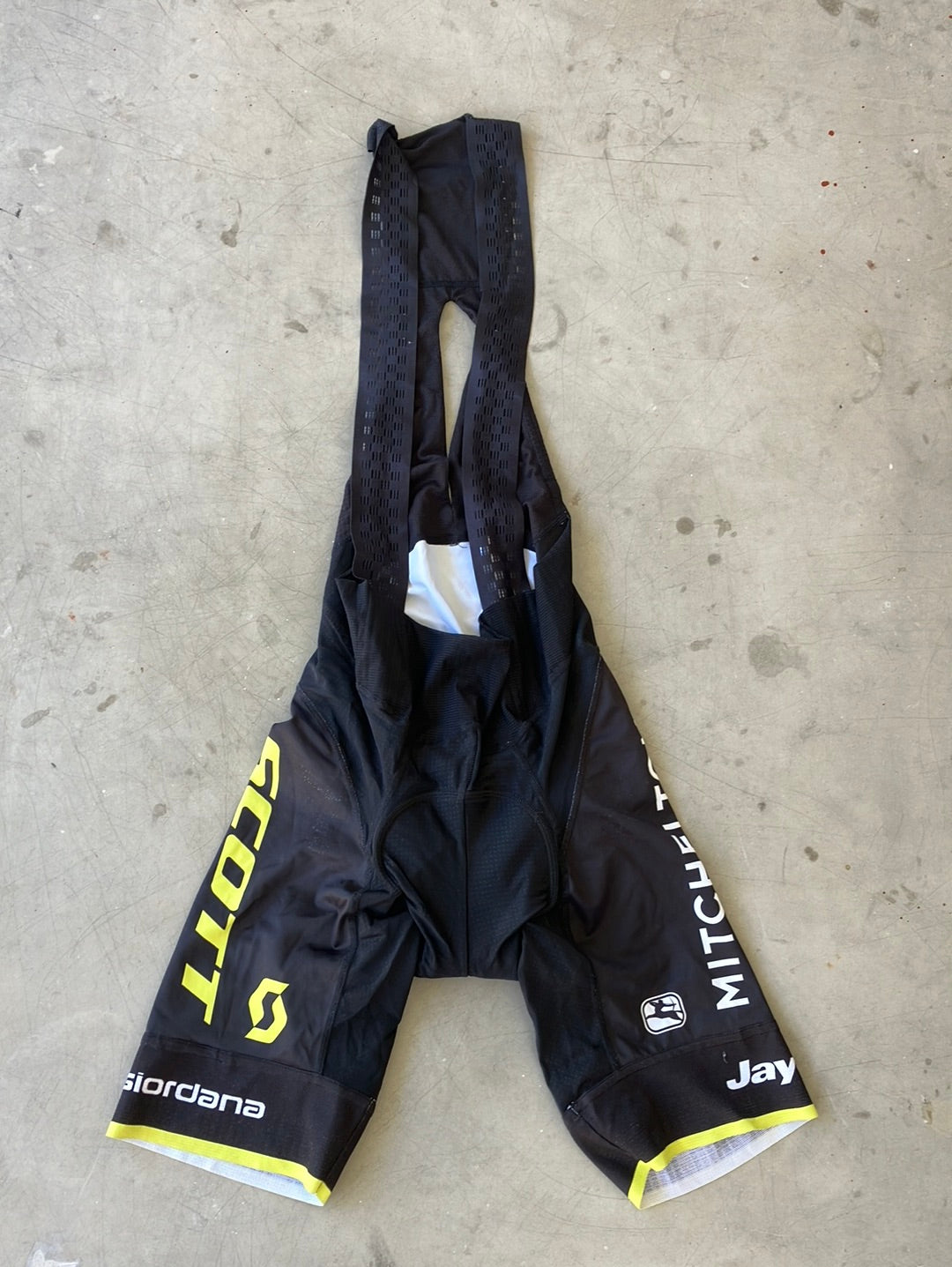 Bib Shorts Rider-Issued | Giordana | Mitchelton Scott | Pro Cycling Kit