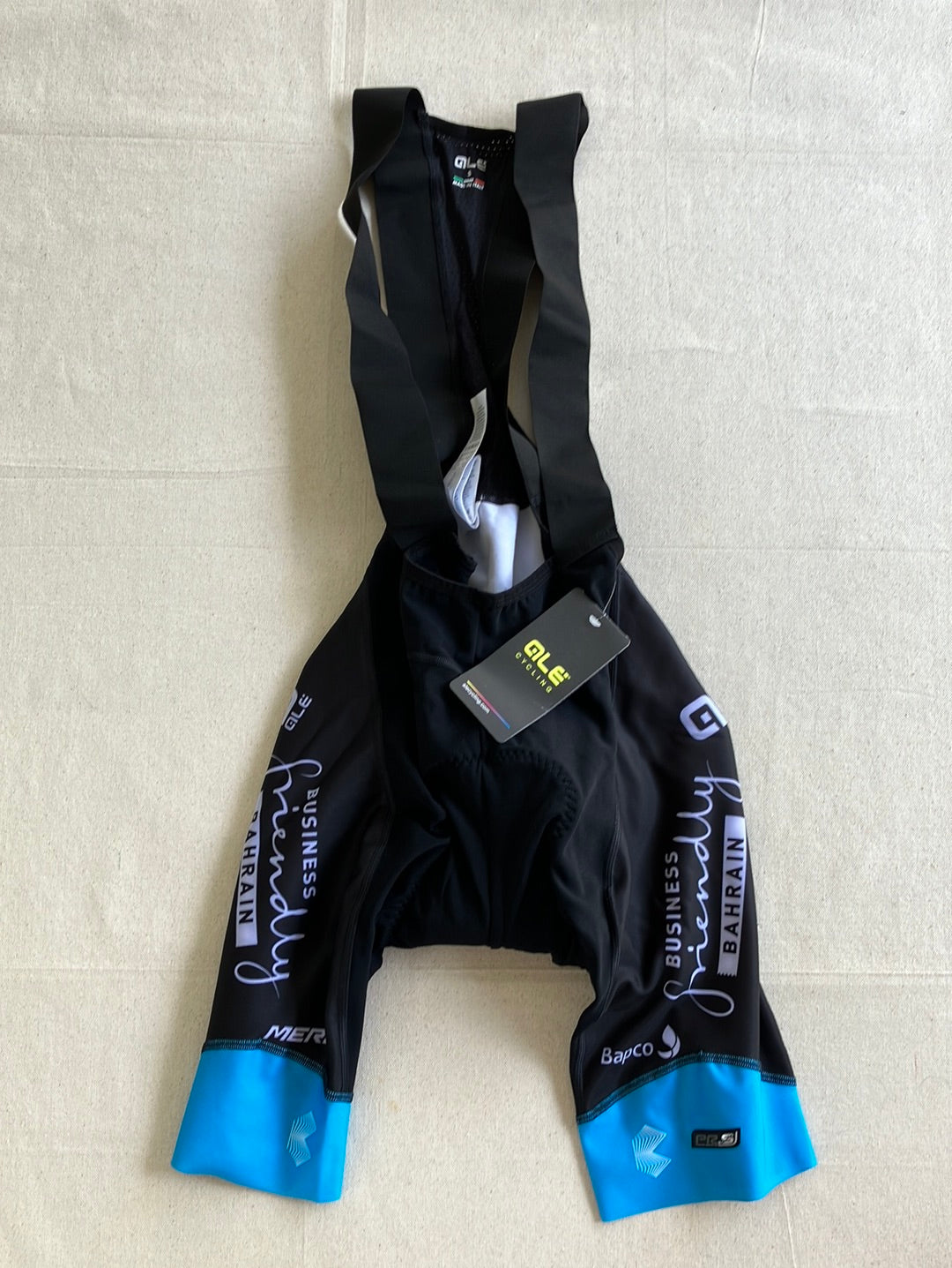 Thermal Bib Shorts Winter | Ale | Team Bahrain Victorious | Pro Cycling Kit