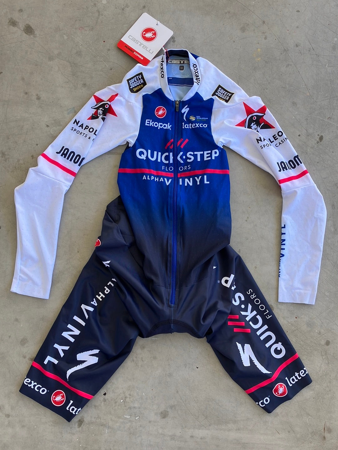 Body Paint 4.X TT Suit | Castelli | Soudal / Deceuninck Quick-Step | Pro-Issued Cycling Kit