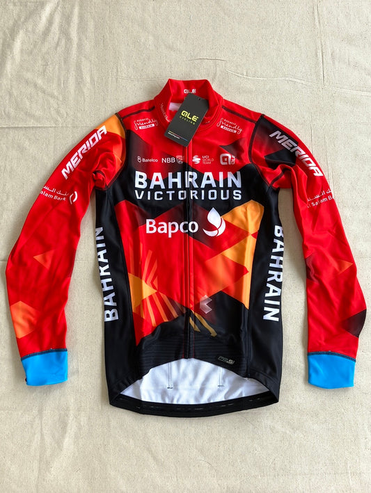 Winter Jersey Thermal Long Sleeve | Ale | Team Bahrain Victorious | Pro Cycling Kit