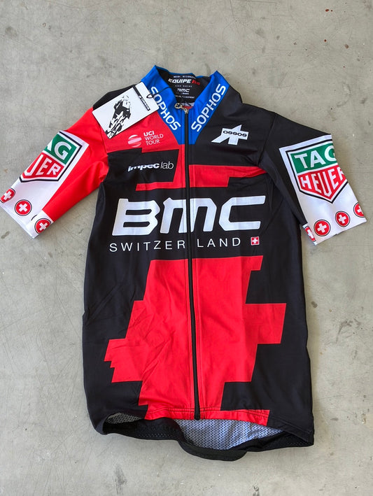 Aero Jersey Short Sleeve Swiss Champion | Assos | BMC Tag Heuer | Pro Cycling Kit