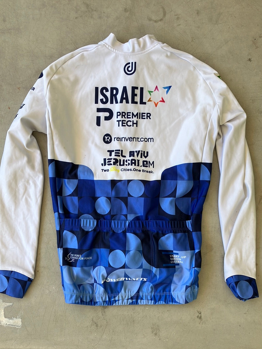 Long Sleeve Jersey Thermal Winter | Ekoi | Isreal Premier Tech IPT | Pro Cycling Kit